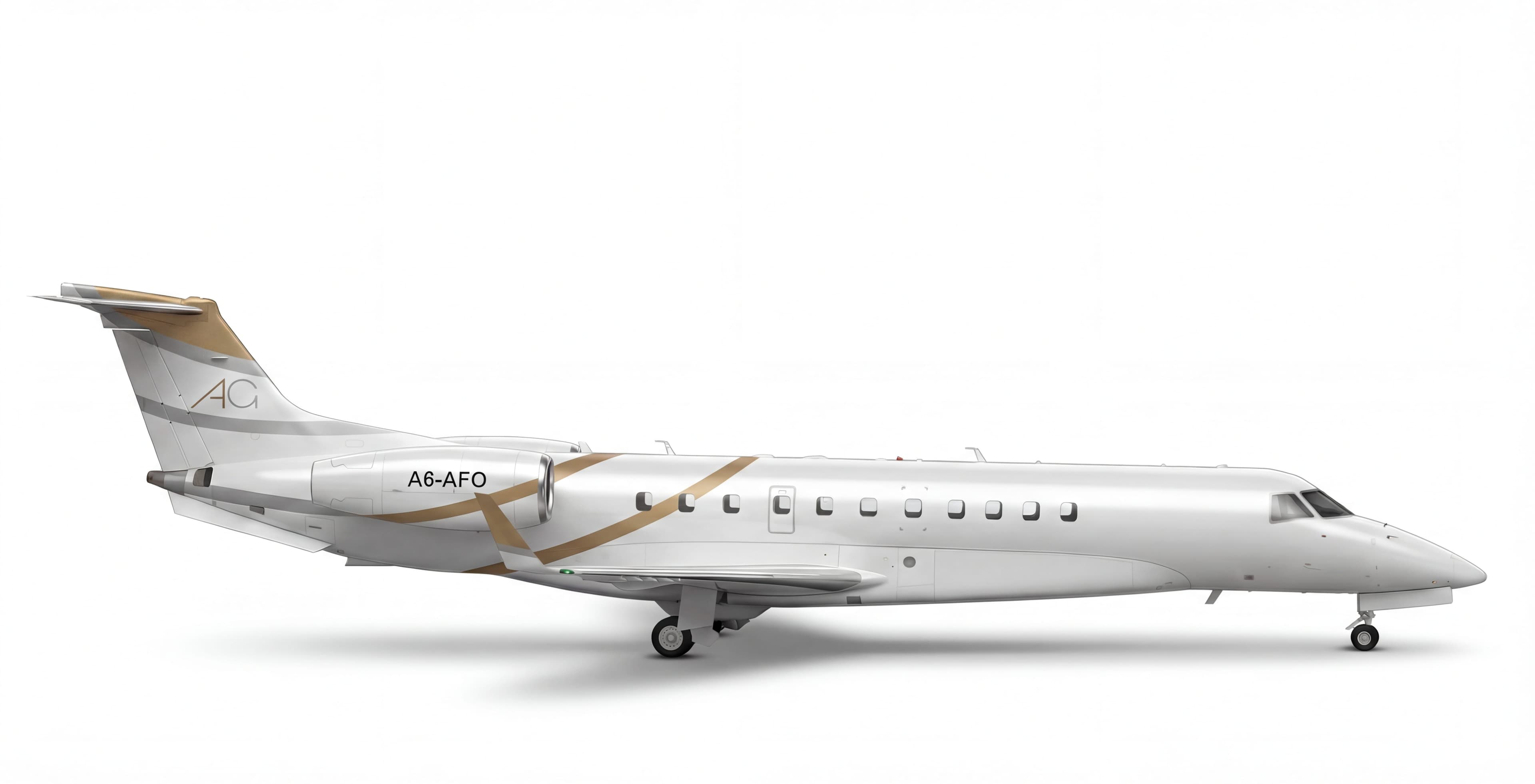 Embraer Legacy 650 - A6-AFO