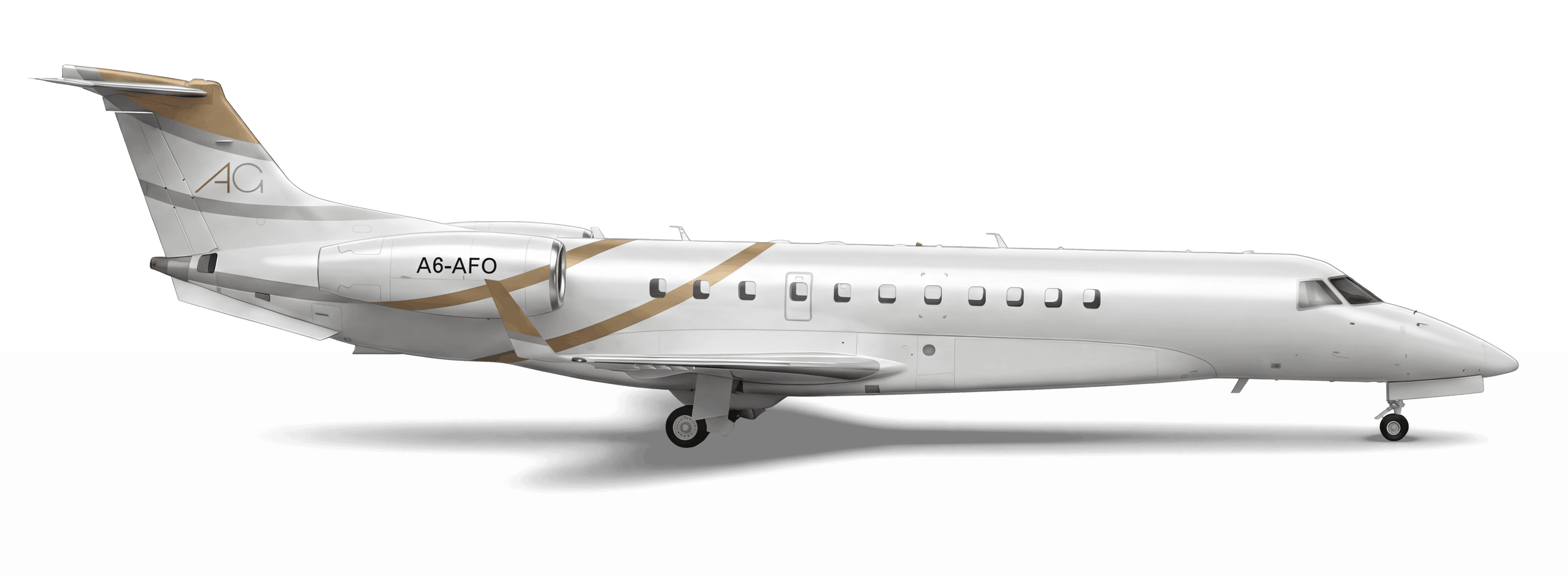 Embraer Legacy 650 - A6-AFO or subs