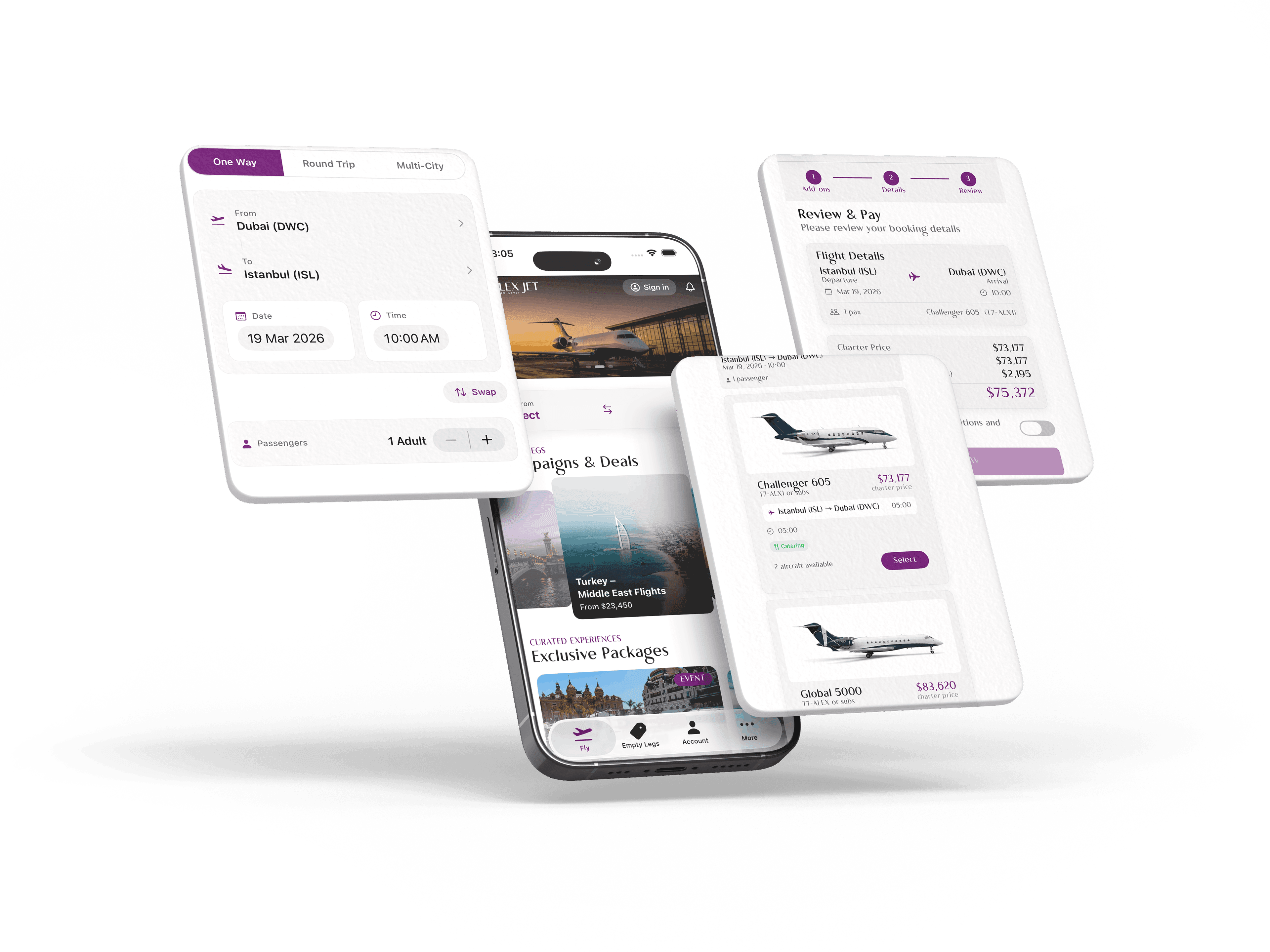 Alex Jet App